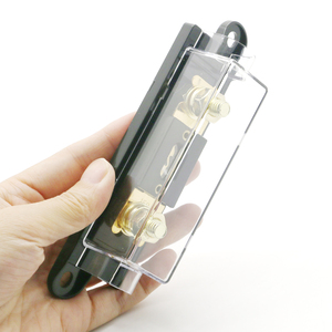<span class=keywords><strong>Portafusibles</strong></span> en Línea Baidi ANL 12V 24V 48V DC Calibre 0/2/4 100A-500A Protección <span class=keywords><strong>para</strong></span> <span class=keywords><strong>Amplificador</strong></span> de Audio de Coche - Product Image 2