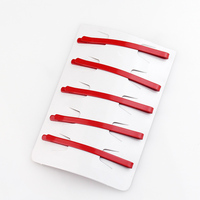 5 pièces/lots Tokyo Ghoul Juzo Suzuya Kagerou projet Tateyama Ayano rouge épingle à cheveux accessoires quotidiens chapeaux Cosplay accessoires