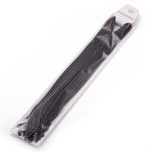 Schwarze Box-Kette Edelstahl-Halskette <span class=keywords><strong>24</strong></span> Zoll Klassisch Unisex 2-6MM Jubiläumsschmuck - Product Image 6