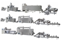 Nouvelle machine à granulés d'aliments à haute productivité, sûre et facile à utiliser, extrudeuse à double vis flottante avec stock disponible