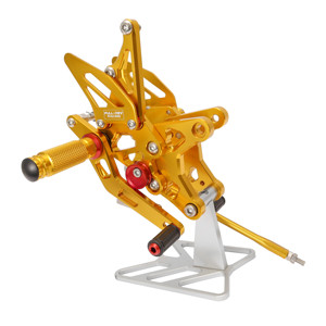 Reposapiés Traseros Ajustables CNC para Motocicleta, Compatibles con <span class=keywords><strong>Kawasaki</strong></span> <span class=keywords><strong>Ninja</strong></span> ZX-6R ZX636 2007-2008 - Product Image 4