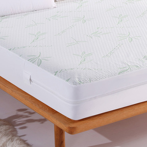 <span class=keywords><strong>Funda</strong></span> de <span class=keywords><strong>colchón</strong></span> de bambú natural con carcasa impermeable, protector de cama de uso diario para hoteles y hospitales en casa - Product Image 5