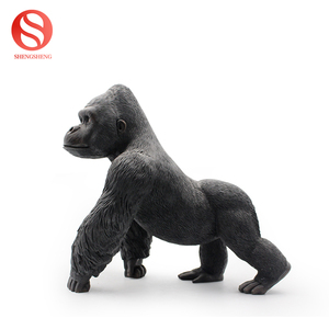 Haut <span class=keywords><strong>de</strong></span> gamme personnalisé maison bureau noir <span class=keywords><strong>KING</strong></span> <span class=keywords><strong>KONG</strong></span> figurine décoration résine gorille statue - Product Image 3