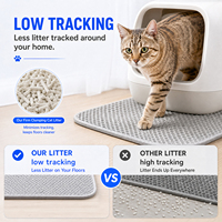 Litière pour chat en tofu non parfumée, vente en gros d'usine, 2,5 kg, emballée sous vide, agglomération rapide, faible poussière, jetable aux toilettes, personnalisable OEM