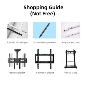 65/75/85/86/98/110 inch LCD hiển thị bảng thông minh giá kỹ thuật số bảng trắng thiết bị giáo dục tương tác bảng trắng - Product Image 6