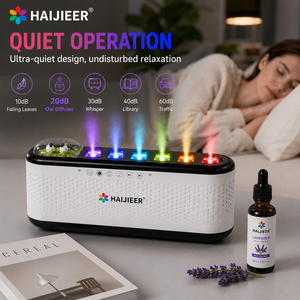 Sesle Aktifleşen Ultrasonik Aroma Difüzör Hoparlör Müzik Senkronizasyonu 7 Renkli LED Alev Işığı Esansiyel Yağ Nemlendirici Uzaktan Kumandalı Yatak Odası - Product Image 6
