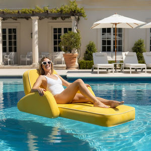 Usine Nouveau Design Gonflable Chaise Longue Pliable <span class=keywords><strong>Piscine</strong></span> Flotteur Paresseux Loisirs Ledge Lounger <span class=keywords><strong>Camping</strong></span> En Plein Air - Product Image 1
