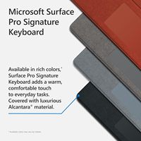 Keyboard Nirkabel Backlit Asli untuk Surface Pro X 8 9 10 11