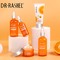DR RASHEL Kit de Soins pour la Peau Hydratant Éclaircissant Blanchissant Anti-Âge Naturel à la Vitamine C