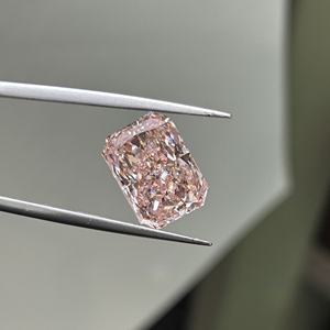 Оптовая продажа, 10,23ct, редкие большие бриллианты, сертифицированные VVS, прозрачные незакрепленные бриллианты, ювелирные изделия CVD, выращенные в лаборатории, модные розовые бриллианты - Product Image 1