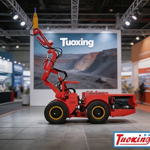 เครื่องขูดหินใต้ดินรุ่น TuoXing TP-104 สำหรับสภาพทะเลทราย อุปกรณ์ทำเหมืองในสภาพภูมิอากาศสุดขั้วที่อตาคามา ชิลี - Product Image 6