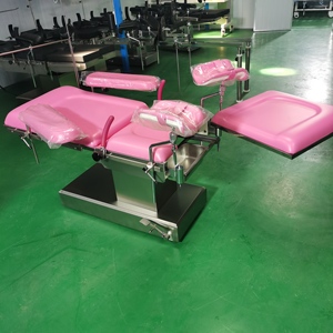 Meja operasi bedah baja dan logam elektrik Manual multifungsi meja tempat tidur pengiriman Ulang Tahun kursi - Product Image 2