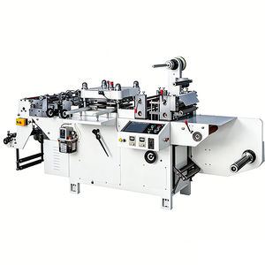 Macchina Automatica Rotativa da 350mm per Taglio e Fustellatura con Torretta per Etichette Adesive in Carta - Product Image 4