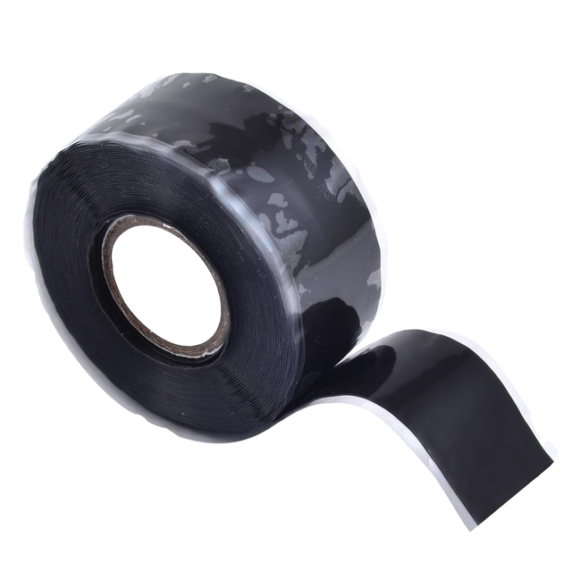 Self Sealing Fusing Silicone Tape, Heavy Duty & Leak Proof Rubber Waterproof Hose Pipe Tape