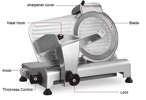 Thương mại siêu thị đông lạnh thịt <span class=keywords><strong>Slicer</strong></span> Cutter 304 thép không gỉ Tự động điều chỉnh độ dày cho các nhà hàng mới - Product Image 3