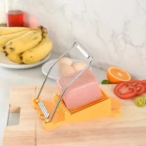 Harmony Venta caliente nueva herramienta para cortar huevos almuerzo carne rebanadora plátano sandía jamón rebanadora utensilios de cocina