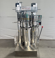 Nouvelle Presse à Huile Hydraulique Entièrement Automatique pour l'Extraction d'Huile de Sésame et d'Arachide, en Acier Inoxydable, Haute Productivité, Petite Taille