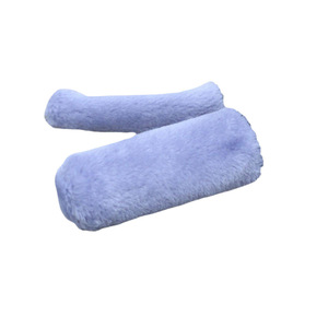 Housse de guidon pour véhicule électrique, imitation fourrure de lapin, universelle, doublée de polaire, pour cyclisme, hiver, chaude - Product Image 5