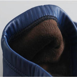 <span class=keywords><strong>Legging</strong></span> d'hiver en similicuir PU pour filles, collants doublés en <span class=keywords><strong>polaire</strong></span> épaisse - Product Image 3