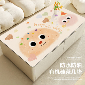 Cute Animals Silicone <b>Tablecloth</b> Rectangle Waterproof Oilproof Anti Slip Home Living Room Coffee Table Mat Eco Friendly <b>Washable</b> - Product Image 3