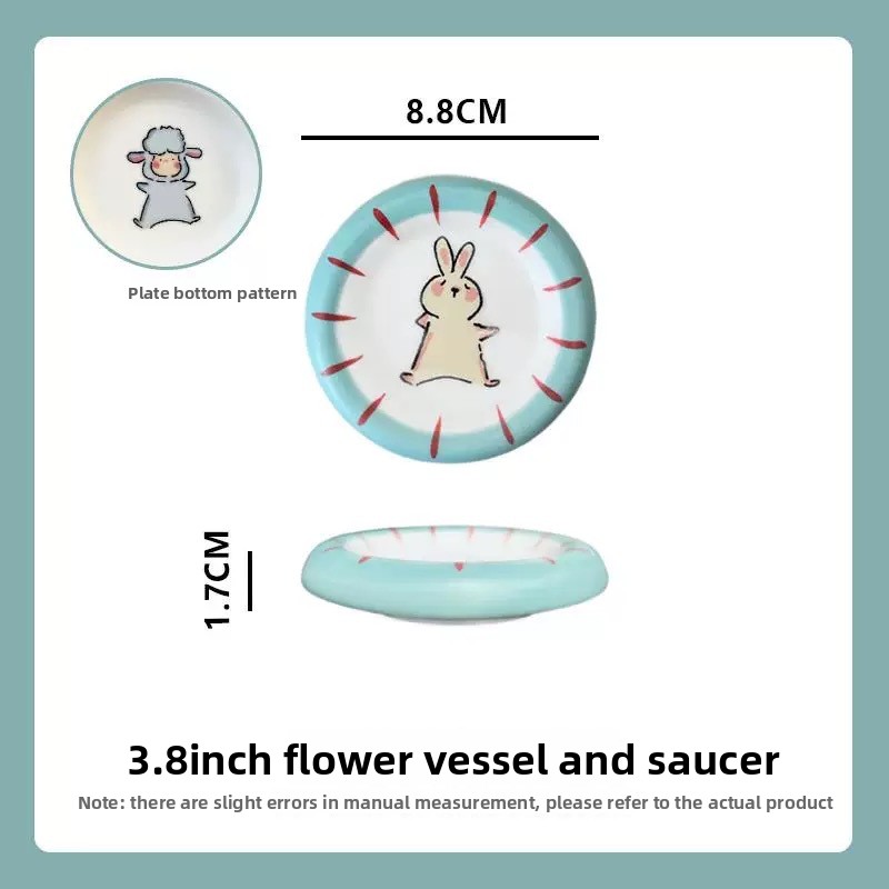 Piatto rotondo da 3,8 pollici