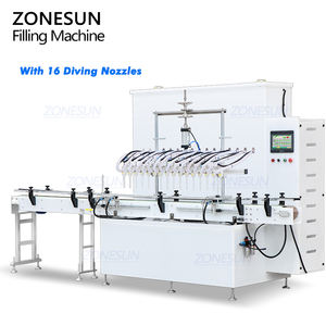 ZONESUN-Máquina automática de llenado de botellas de líquidos, 12 boquillas, blanqueador, resistente a la corrosión, químico, corrosivo - Product Image 6