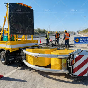 Dispositivo de Protección Vial NIHIX, Amortiguador Anticolisión Tipo Escorpión de Una Sola Capa, Modelo NIHIX-AU100K para Seguridad - Product Image 1