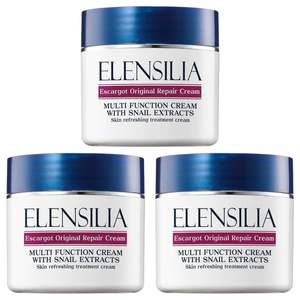Crème réparatrice originale Elensilia Escargot 1,76 oz, lot de 3 avec extraits d'escargot pour hydrater la peau des femmes, tous types de peau - Product Image 2
