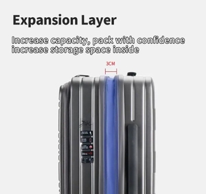 Alla moda Anti-caduta borsa da viaggio Spinner ruote TSA lucchetto materiale impermeabile per studenti-valigia presa di fabbrica - Product Image 4