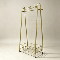 Porte-manteau en fer pour bébé avec design écologique, robuste et peu encombrant, idéal pour la chambre d'enfant, le salon, le bureau à domicile, l'hôtel