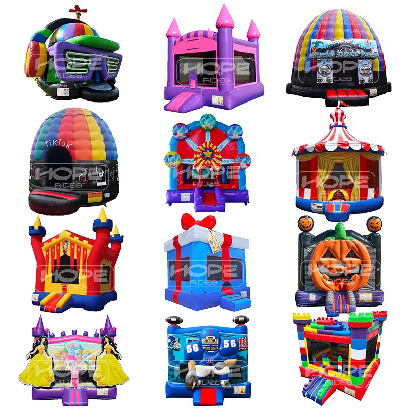 Party rental mini adult pvc traditional bouncy castle outdoor jumping bounce house giant inflatable bouncer ready to ship