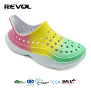 Sabots personnalisés populaires en EVA légers, antidérapants, sans lacets, respirants, avec dessus imprimé, sandales d'été pour filles et garçons - Product Image 1