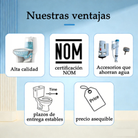 Offre Spéciale Vente en Gros Toilettes Céramiques Économiques pour Salle de Bain, WC Monobloc à Double Chasse d'Eau