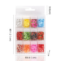 3D Zomerfruit Kleine Schijfjes Decoratie Plastic Beauty Nagelsticker Accessoire Polymeerklei Nagelkunst