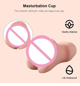 Boneka Seks Dewasa, Boneka Seks Saku Vagina Silikon Realistik Vagina Pria Mainan Seks Pria - Product Image 2