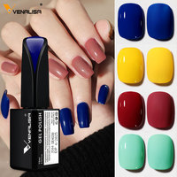 VENALISA – coffret cadeau de Gel de 15ml, 60 couleurs, Gel à tremper, Nude naturel, vernis, prix d'usine, Base transparente, carte de couleur supérieure, OEM