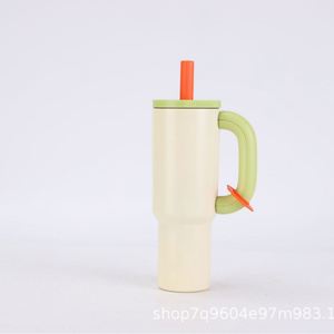 Vaso Infantil de Acero Inoxidable 304, Doble Capa, Aislamiento al Vacío, Gran Capacidad, Antiderrames, Libre de BPA, Diseño Atractivo, Colores Macaron - Product Image 5