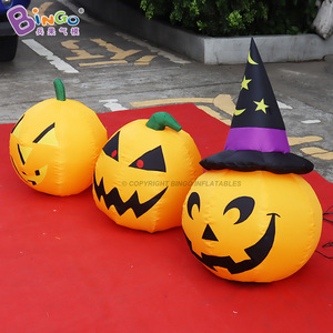 Decoraciones Inflables de Halloween para Exteriores, Calabaza <span class=keywords><strong>Fantasma</strong></span> Inflable Gigante Personalizada para Decoración de Fiestas en el Jardín - Product Image 5