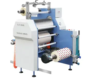 SJ-540 FlexiLam Hydraulic Roll to Roll Laminating Machine for Labels guangming