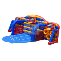 Juego de Baloncesto Inflable FUN BOUNCE de PVC para Exteriores
