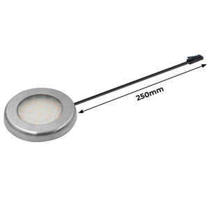 CB10 <span class=keywords><strong>12V</strong></span> 1.8W gömme ekran dolap led'i Downlight kısılabilir siyah gümüş - Product Image 4