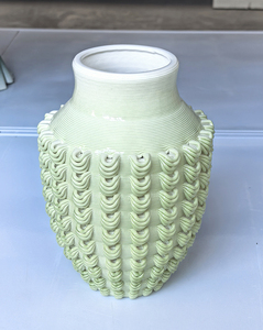 Jingdezhen แจกันเซรามิกพิมพ์ลาย3D สีเขียว/ชมพูคุณภาพสูง3D เซรามิกพิมพ์ลายศิลปะสมัยใหม่ชิ้นงานศิลปะ - Product Image 3