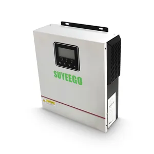 SUYEEGO inversor híbrido solar SYGMAX 2kw 3kw 5kw 6kw inversor de potência sem recarregável dc 12v 24v para ac 220v para bateria de gel