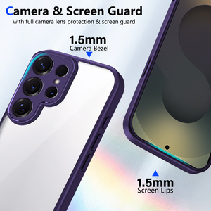 <span class=keywords><strong>Cover</strong></span> Protettiva Antiurto Opaca <span class=keywords><strong>Trasparente</strong></span> con Protezione Lente per <span class=keywords><strong>Samsung</strong></span> S26 <span class=keywords><strong>Ultra</strong></span> S25 Edge S24 Plus S23 FE A57 A07 A37 A17 A36 - Product Image 4