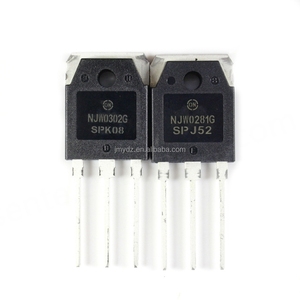 Transistor amplificateur de puissance en paire DIP JFET 16A 250V MJL21193 MJL21194 NJW0281 NJW0302 NJW21194 NJW21193 JMY - Product Image 4