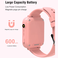 Montre connectée pour enfants A10 4G, appel vidéo, carte SIM, étanche IP65, suivi LBS, SOS, caméra, enfant, étudiant, Reloj Infantil