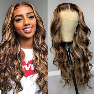 วิกผมลูกไม้แบบยาวพิเศษ 180% ความหนาแน่นสูง ทำจากผมแท้ แบบลอน  รองรับการปรับแต่งความยาวและขายส่ง - Product Image 1