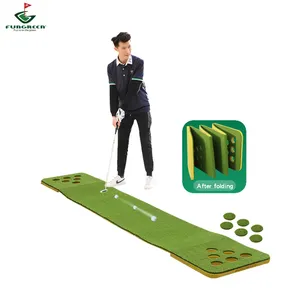 50X300Cm Mini Golf Putting Green Opvouwbare Mat Indoor/Outdoor Golf Praktijk Training Aid Putting Game bier Pong