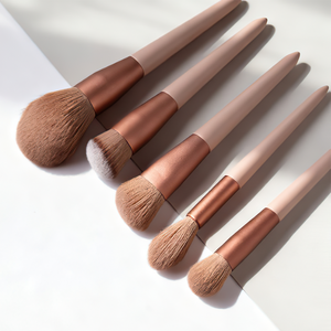 Neues 13-teiliges Sijiqing Make-up-Pinsel-Set mit weichen Haaren für Puder, Hochglanz-Rouge und Lidschatten - Product Image 4
