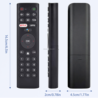 Control Remoto por Voz para IndiHome STB ZTE B866F, con Botón de Google Voice y Netflix